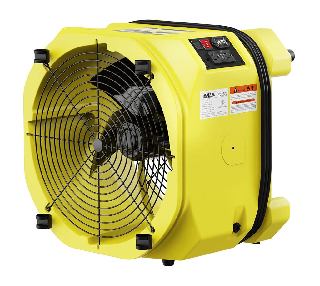 Axial Air Mover, Floor Fan and Carpet Dryer